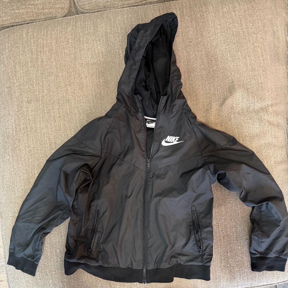 Nike Black Windbreaker Jacket